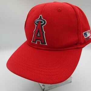 Red Anaheim Angels Youth adjustable ballcap